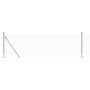 Cerca Hexagonal  0.4x10 m Acero Galvanizado, Postes de Cerca  con Placas de Base 7 pcs Ø32mm 50cm Acero Galvanizado | Foro24.es | Tu tienda online para hogar, jardín y más Foro24.es