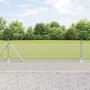 Cerca Hexagonal  0.5x10 m Acero Galvanizado, Postes de Cerca  con Placas Base 7 pcs Ø32mm 70cm Acero Galvanizado | Foro24.es | Tu tienda online para hogar, jardín y más Foro24.es