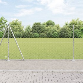 Cerca hexagonal 1.2x10 m de acero galvanizado