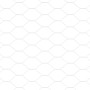 Cerca Hexagonal  1.2x10 m de Acero Galvanizado, Postes para Cerca  con Placas de Base 7 pcs Ø32mm 68.5cm de Acero Galvanizado | Foro24.es | Tu tienda online para hogar, jardín y más Foro24.es