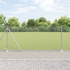 Juego de Cercas Set de 2 Acero galvanizado 25 x 1 m Resistente by , fence posts - Ref: Foro24-3353798, Price: 129,34 €, Disco...