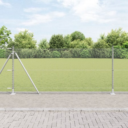 Juego de Cercas Set de 2 Acero galvanizado 25 x 1 m Resistente by , fence posts - Ref: Foro24-3353798, Price: 129,34 €, Disco...