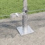 Juego de Cercas Set de 2 Acero galvanizado 25 x 1 m Resistente by , fence posts - Ref: Foro24-3353798, Price: 129,34 €, Disco...