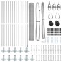 Juego de Cercas Set de 2 Acero galvanizado 25 x 1 m Resistente by , fence posts - Ref: Foro24-3353798, Price: 129,34 €, Disco...