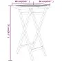 Juego de comedor para jardín 3 piezas madera maciza de teca de vidaXL, Conjuntos de jardín - Ref: Foro24-3087191, Precio: 265...