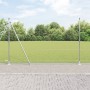 Valla Hexagonal 1.4x25 m Acero Galvanizado, Postes de Valla  con Placas de Base 13 pcs Ø32mm 78.5cm Acero Galvanizado | Foro24.es | Tu tienda online para hogar, jardín y más Foro24.es