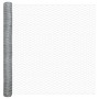 Valla Hexagonal 1.4x25 m Acero Galvanizado, Postes de Valla  con Placas de Base 13 pcs Ø32mm 78.5cm Acero Galvanizado | Foro24.es | Tu tienda online para hogar, jardín y más Foro24.es