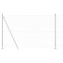 Valla Hexagonal 1.4x25 m Acero Galvanizado, Postes de Valla  con Placas de Base 13 pcs Ø32mm 78.5cm Acero Galvanizado | Foro24.es | Tu tienda online para hogar, jardín y más Foro24.es
