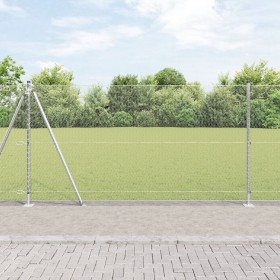 Cerca Hexagonal 1.2x50 m Acero Galvanizado