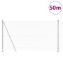 Cerca Hexagonal  1.2x50 m Acero Galvanizado, Postes para Cerca  con Placas de Base 13 pcs Ø32mm 68.5cm Acero Galvanizado | Foro24.es | Tu tienda online para hogar, jardín y más Foro24.es