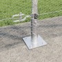 Cerca Hexagonal  1.2x50 m Acero Galvanizado, Postes para Cerca  con Placas de Base 13 pcs Ø32mm 68.5cm Acero Galvanizado | Foro24.es | Tu tienda online para hogar, jardín y más Foro24.es