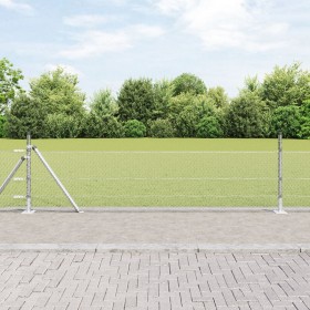 Cerca Hexagonal 0.4x100 m Acero Galvanizado