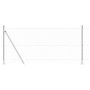 Cerca Hexagonal  1x100 m Acero Galvanizado, Postes de Cerca  con Base 13 pcs Ø32mm 110cm Acero Galvanizado | Foro24.es | Tu tienda online para hogar, jardín y más Foro24.es