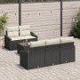 Juego de Sofá de Jardín de 6 Piezas con Cojines Negro Poliratán by , Outdoor sofas - Ref: Foro24-3355266, Price: 456,00 €, Di...