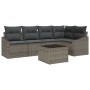 Conjunto de Comedor de Jardín de 5 Piezas con Cojines Ratán Poliratán Negro by , Outdoor sofas - Ref: Foro24-3355398, Price: ...