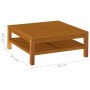 Gartenmöbel 6 Stück cremefarbene Kissen aus massivem Akazienholz von vidaXL, Gartensets - Ref: Foro24-3086935, Preis: 744,38 ...