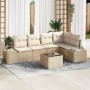 Juego de Sofá de Jardín de 6 Piezas con Cojines Ratán Sintético Marrón von , Outdoor-Sofas - Ref: Foro24-3355740, Preis: 478,...