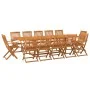 Garten-Ess-Set 13-tlg. aus massivem Akazienholz von vidaXL, Gartensets - Ref: Foro24-3086991, Preis: 1,00 €, Rabatt: %