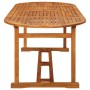 Set de comedor de jardín 11 piezas madera maciza de acacia de vidaXL, Conjuntos de jardín - Ref: Foro24-3086977, Precio: 718,...