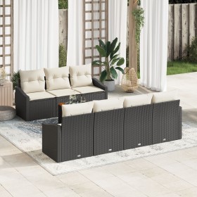 Conjunto de Sofá de Jardín de 8 Piezas con