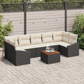 Conjunto de Sofá de Jardín de 8 Piezas con