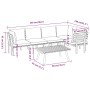 Gartenmöbel 6-teilig mit Kissen aus massivem Akazienholz von vidaXL, Gartensets - Ref: Foro24-3087014, Preis: 479,61 €, Rabat...