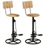 Küchenhocker 2 Einheiten aus massivem Mangoholz von vidaXL, Küchenhocker - Ref: Foro24-338218, Preis: 145,27 €, Rabatt: %