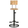 Kitchen stools 2 units solid mango wood by vidaXL, Kitchen stools - Ref: Foro24-338218, Price: 142,93 €, Discount: %