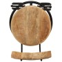 Küchenhocker 2 Einheiten aus massivem Mangoholz von vidaXL, Küchenhocker - Ref: Foro24-338218, Preis: 145,27 €, Rabatt: %