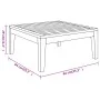 Gartenmöbel-Set 5-teilig mit dunkelgrauen Akazienholzkissen von vidaXL, Gartensets - Ref: Foro24-3087275, Preis: 727,32 €, Ra...