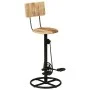 Kitchen stools 2 units solid mango wood by vidaXL, Kitchen stools - Ref: Foro24-338218, Price: 142,93 €, Discount: %