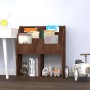 Revistero niños madera contrachapada marrón roble 71x30x78,5 cm de vidaXL, Revisteros - Ref: Foro24-339528, Precio: 68,22 €, ...
