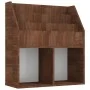 Revistero niños madera contrachapada marrón roble 71x30x78,5 cm de vidaXL, Revisteros - Ref: Foro24-339528, Precio: 66,61 €, ...