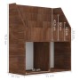 Revistero niños madera contrachapada marrón roble 71x30x78,5 cm de vidaXL, Revisteros - Ref: Foro24-339528, Precio: 68,22 €, ...