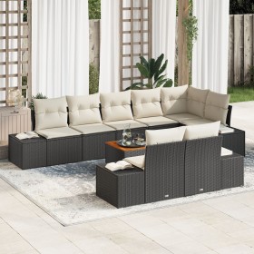 Comprar Juego de sofá de jardín de 9 piezas con