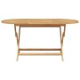 Conjunto de Comedor de Jardín  de 7 Piezas Plegable de Madera Maciza de Teca, Sillas de Jardín  2 pcs de Madera Maciza de Teca | Foro24.es | Tu tienda online para hogar, jardín y más Foro24.es