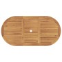 Conjunto de Comedor de Jardín  de 7 Piezas Plegable de Madera Maciza de Teca, Sillas de Jardín  2 pcs de Madera Maciza de Teca | Foro24.es | Tu tienda online para hogar, jardín y más Foro24.es