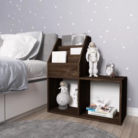 Revistero de niños madera ingeniería roble ahumado 71x30x78,5cm de vidaXL, Revisteros - Ref: Foro24-339520, Precio: 39,48 €, ...