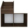 Children's magazine rack engineered wood smoked oak 71x30x78.5cm by vidaXL, Magazine racks - Ref: Foro24-339520, Price: 39,16...