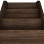 Children's magazine rack engineered wood smoked oak 71x30x78.5cm by vidaXL, Magazine racks - Ref: Foro24-339520, Price: 39,16...