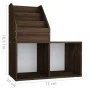 Children's magazine rack engineered wood smoked oak 71x30x78.5cm by vidaXL, Magazine racks - Ref: Foro24-339520, Price: 39,16...