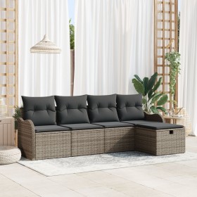 Comprar Juego de Sofá de Jardín de 5 Piezas con