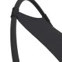 Rocking sun lounger with steel frame and black textilene fabric, equipped with wheels. by vidaXL, Loungers - Ref: Foro24-3176...