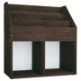 Revistero de niños madera ingeniería roble ahumado 71x30x78,5cm de vidaXL, Revisteros - Ref: Foro24-339527, Precio: 53,36 €, ...
