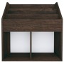 Revistero de niños madera ingeniería roble ahumado 71x30x78,5cm by vidaXL, Magazine racks - Ref: Foro24-339527, Price: 53,99 ...