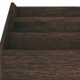 Kinder-Zeitschriftenständer aus geräucherter Eichen-Ingenieursholz 71x30x78,5cm. von vidaXL, Zeitschriftenständer - Ref: Foro...