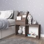 Revistero de niños madera ingeniería gris y Sonoma 71x30x78,5cm by vidaXL, Magazine racks - Ref: Foro24-339519, Price: 39,46 ...