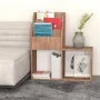 Children's magazine rack engineered wood Sonoma oak 71x30x78.5 cm by vidaXL, Magazine racks - Ref: Foro24-339518, Price: 51,8...