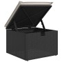 Conjunto de sofá de jardín de 7 piezas con cojines negro polirratán by , Outdoor sofas - Ref: Foro24-3359086, Price: 430,76 €...