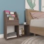 Revistero de niños madera ingeniería gris y Sonoma 71x30x78,5cm by vidaXL, Magazine racks - Ref: Foro24-339519, Price: 39,46 ...